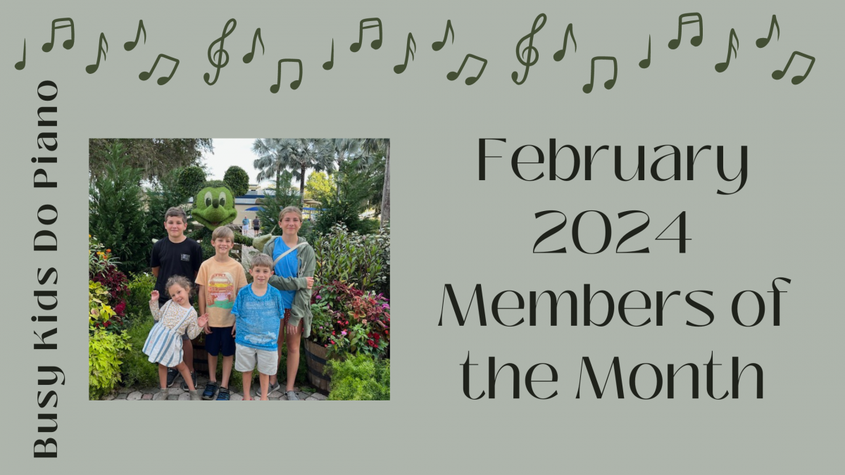 February 2024 Members of the Month