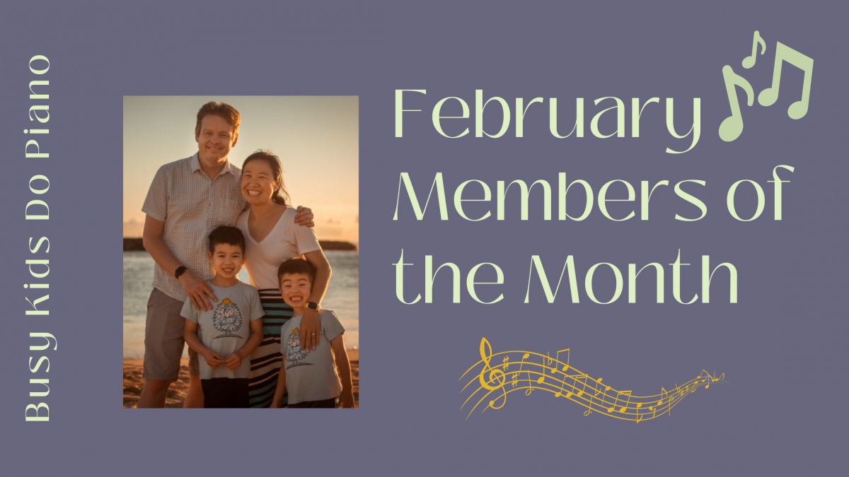 February Members of the Month