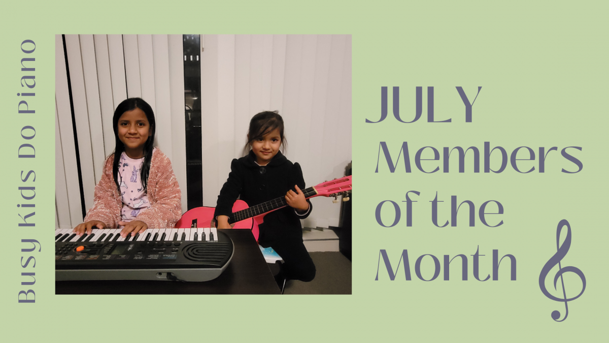 July Members of the Month
