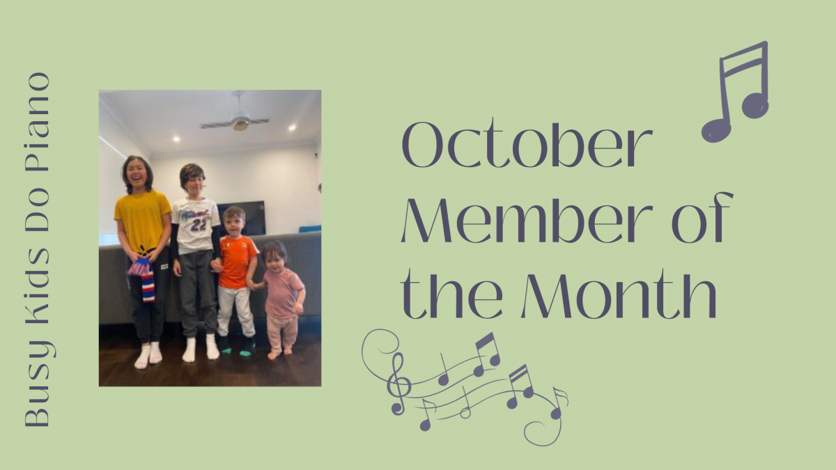 October Members of the Month