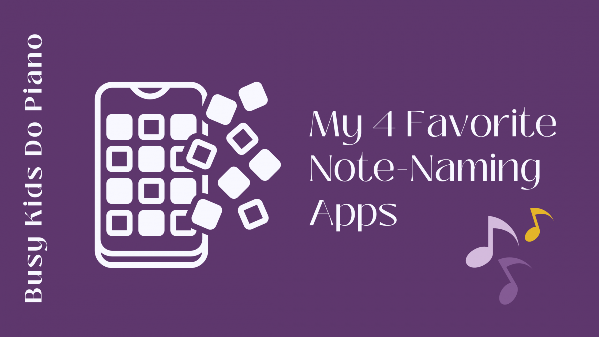 Note-Naming Apps: My Favorite Four