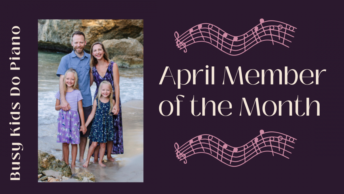 April Members of the Month