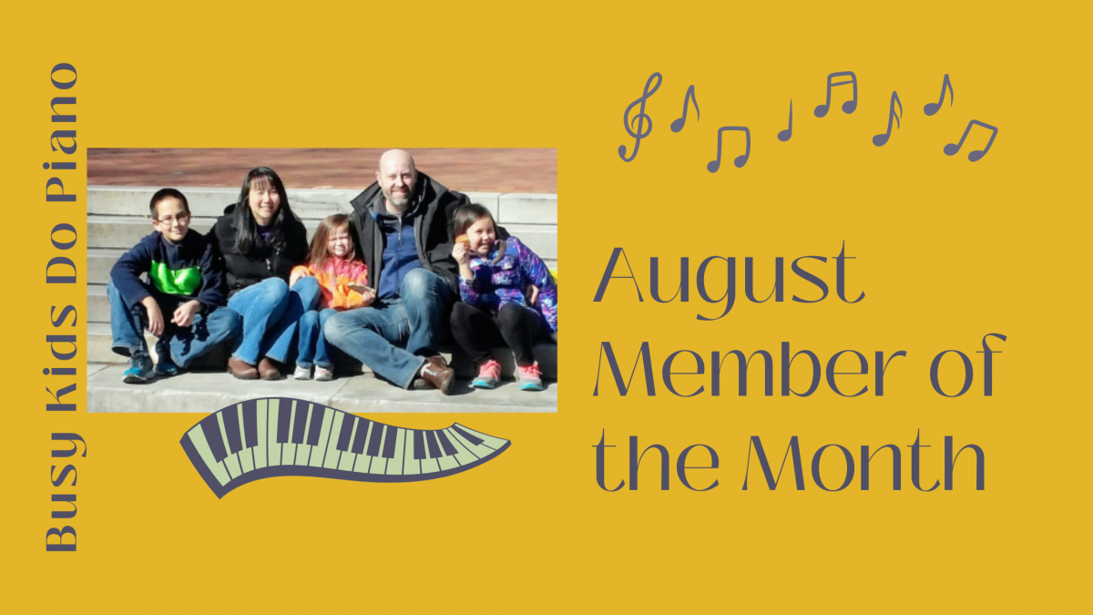 August Members of the Month