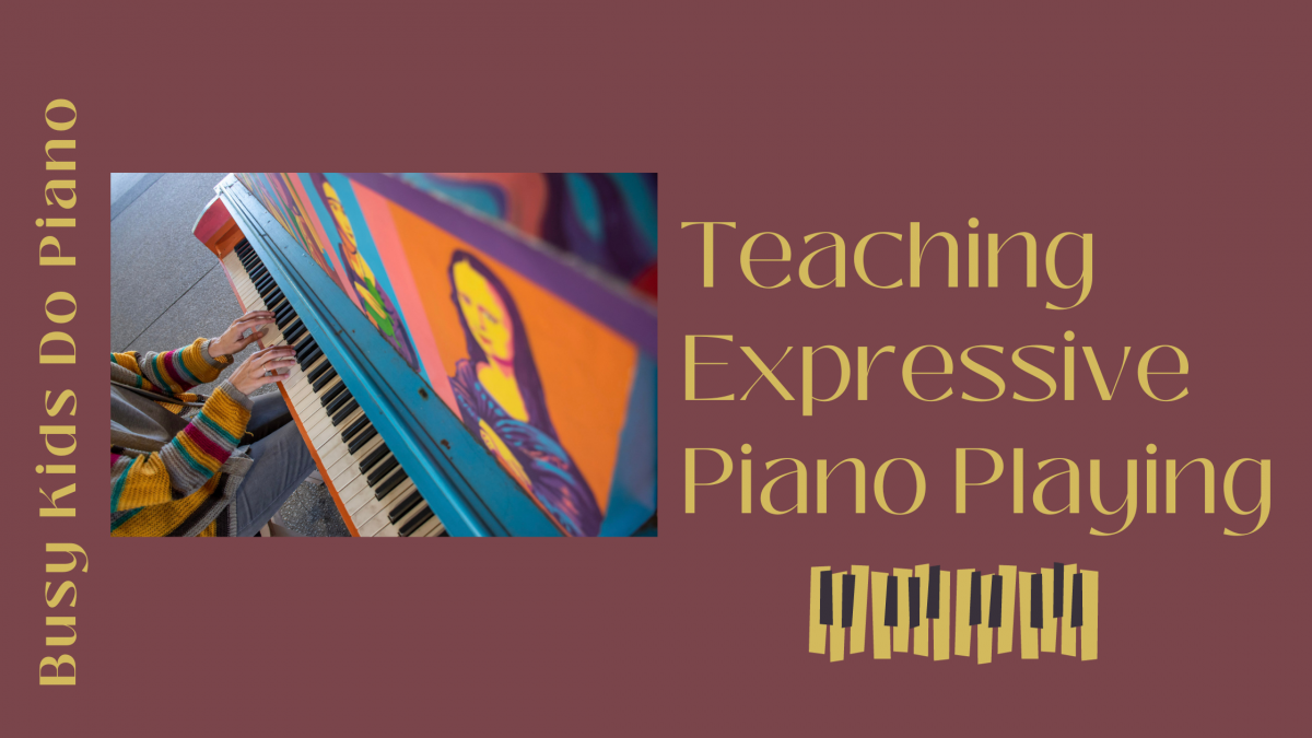 Teaching Expressive Piano Playing