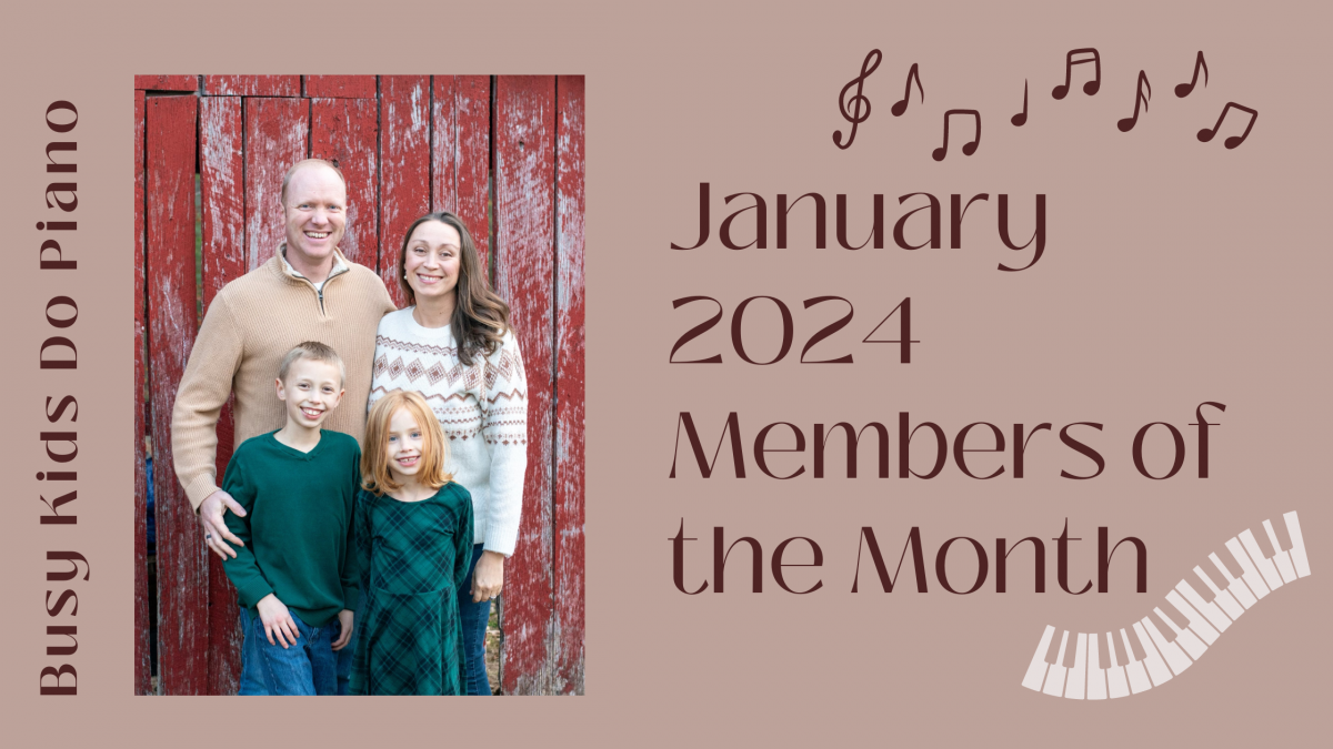 Meet our January 2024 Members of the Month!