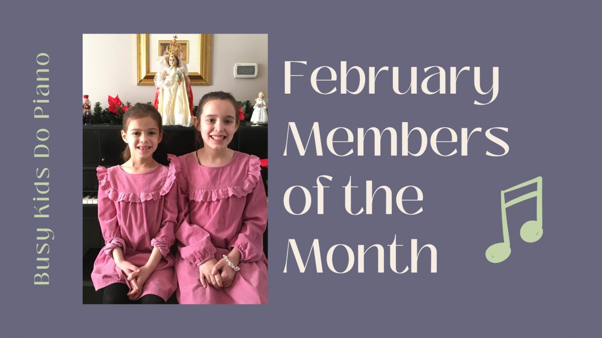 members of the month