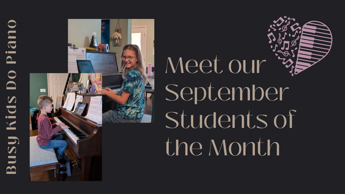 Meet Our September Students of the Month: Selah & Luca