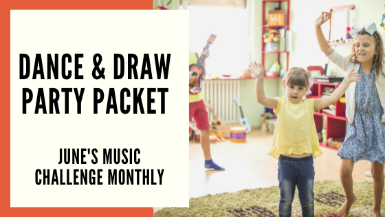 Dance & Draw Party Packet