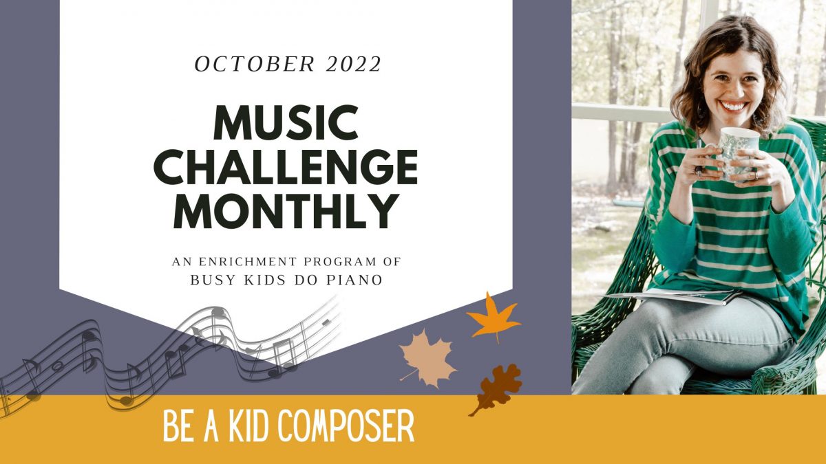 Be a Kid Composer