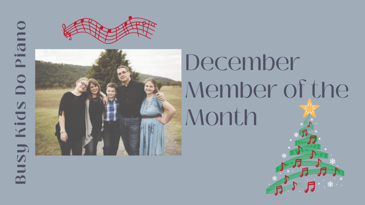 December Member of the Month