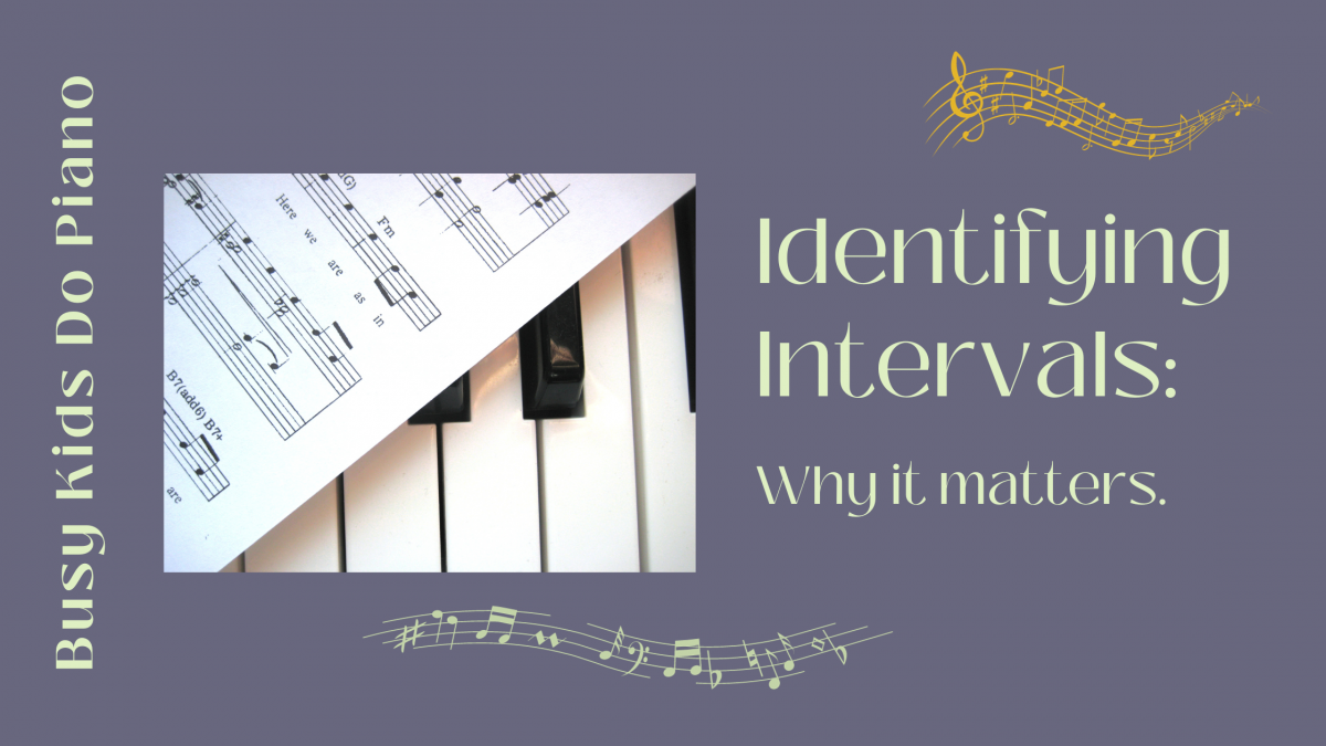 Identifying Intervals: Why It Matters